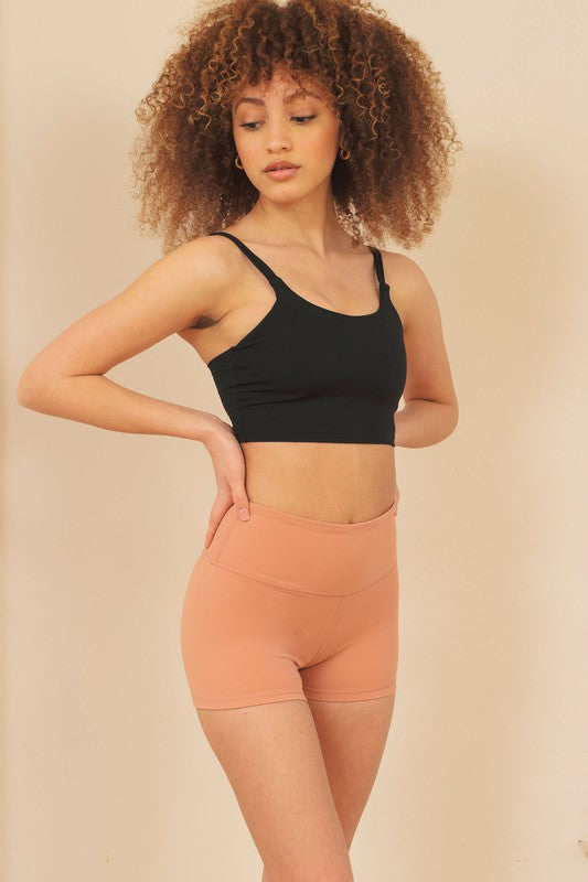 ALAMAE APPAREL - Naomi Brushed Nylon Training Short | Available in 5 Colors